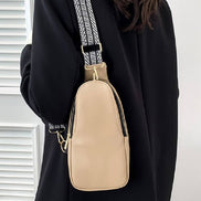 24 POPS Soft Vegan Leather Crossbody Sling Bag