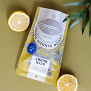 BLUSH BERRY Organic Lemon Ginger Tulsi Loose Leaf Tea
