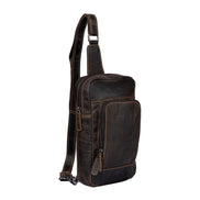 GREENWOOD LEATHER Leather Crossbody Bag Hamilton GW6806