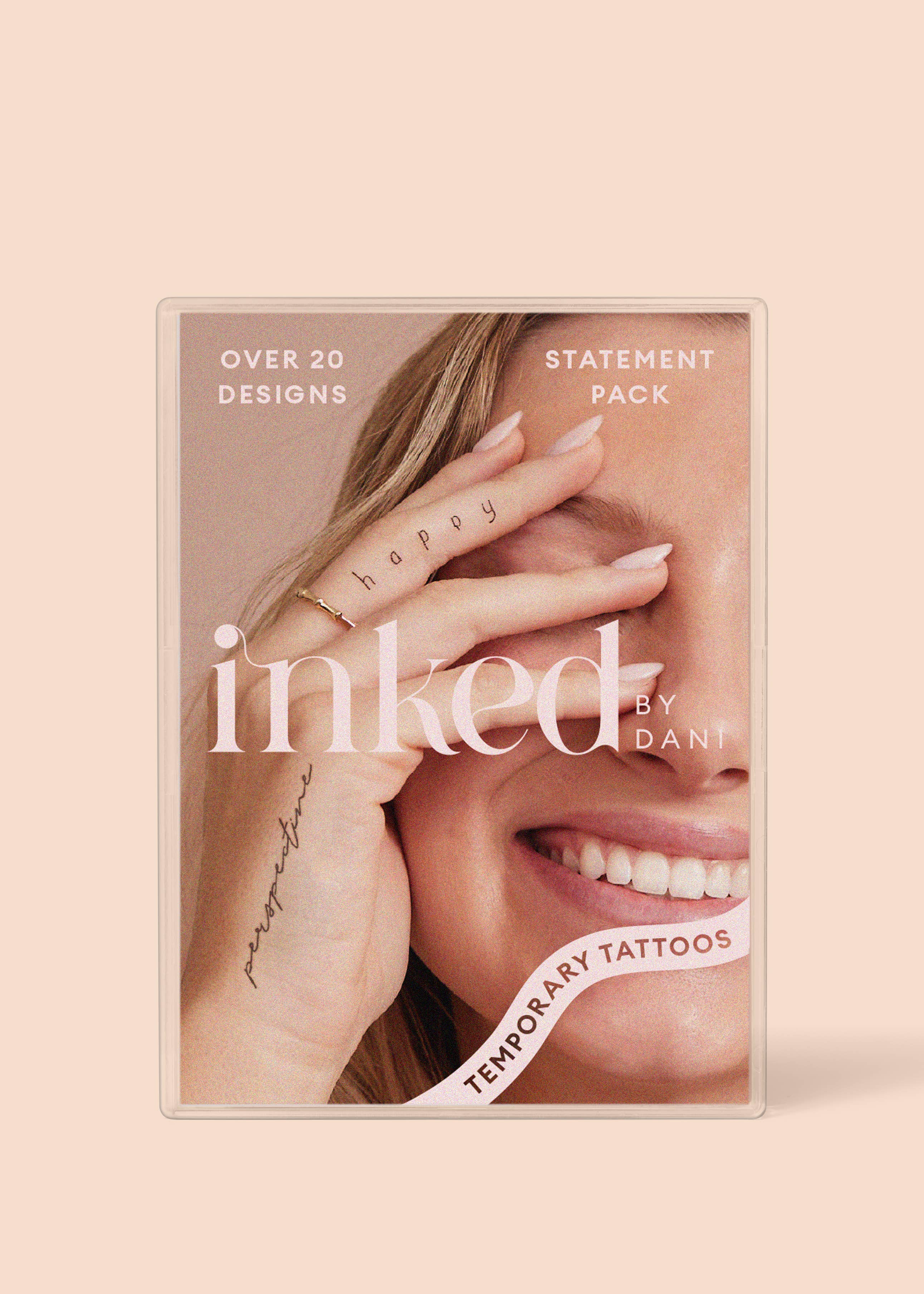 INKED BY DANI Statement Temporary Tattoo Pack