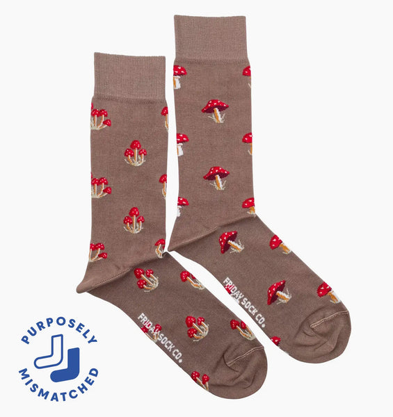 MEN’S *FRIDAY SOCKS FOOD & BEVERAGE MISMATCHED SOCKS