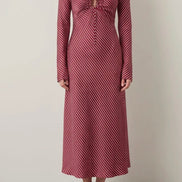 MINK PINK BLEEKER BIAS MIDI DRESS
