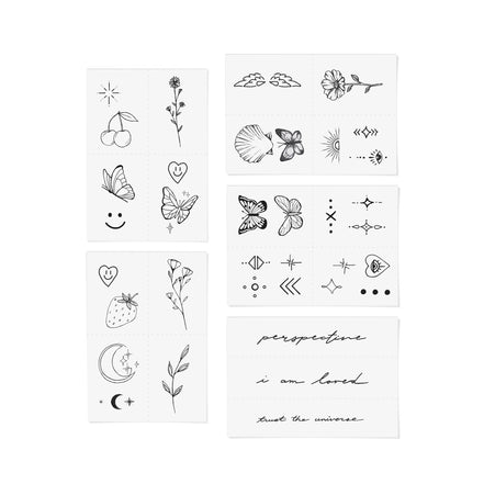 INKED BY DANI Founders Favorites Temporary Tattoo Pack