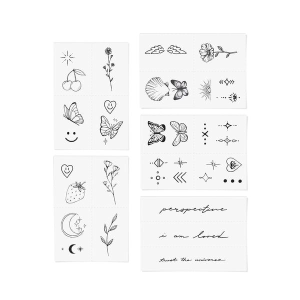 INKED BY DANI Founders Favorites Temporary Tattoo Pack
