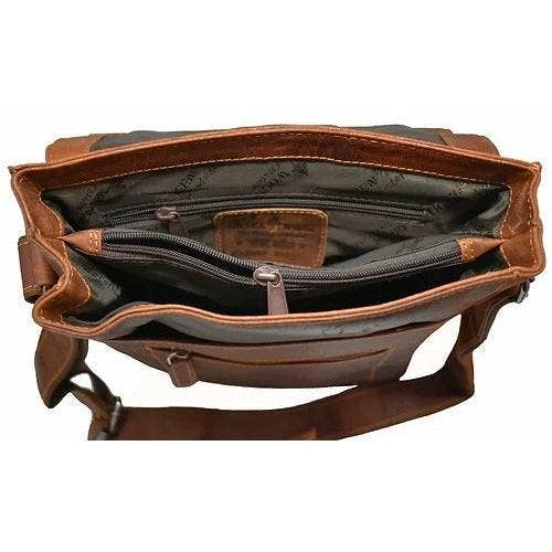 GREENWOOD LEATHER Leather Shoulder Bag Torquay - GW836