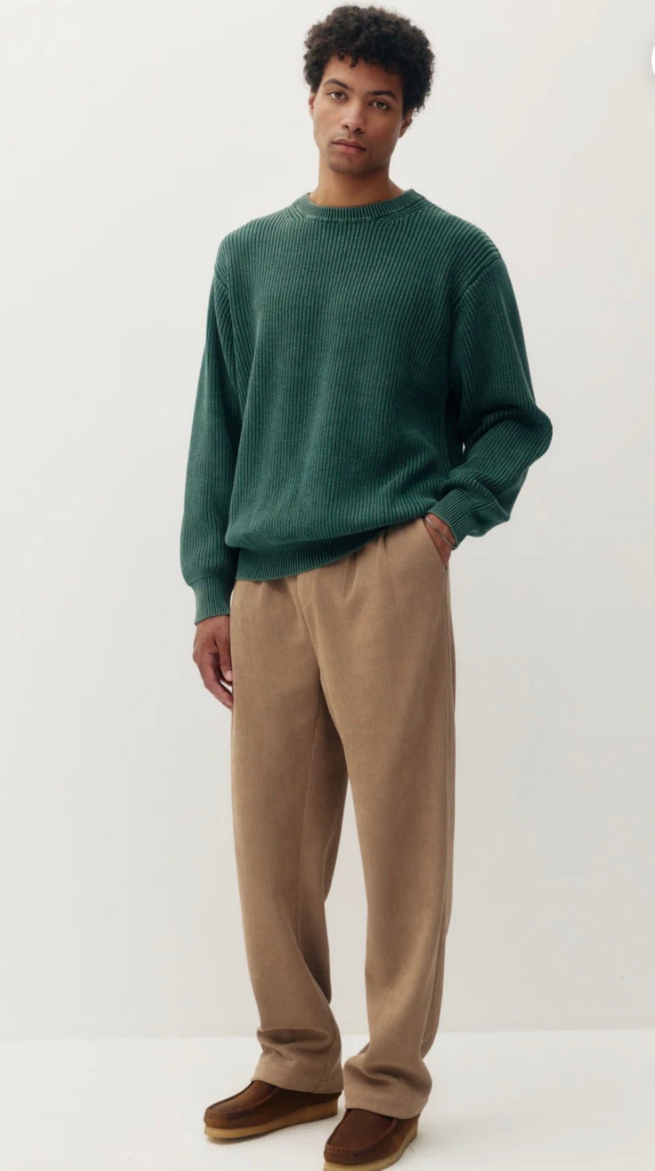 KUWALLA M VINTAGE KNIT CREW