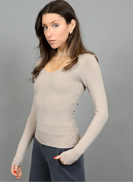 RD STYLE MARIANNA LS UNECK TOP