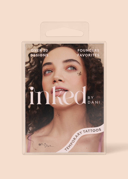 INKED BY DANI Founders Favorites Temporary Tattoo Pack