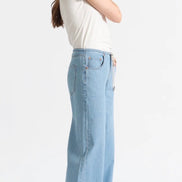 DAZE MADISON DRAW STRING- MID RISE WIDE LEG-WHIMSY