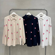 ANA Strawberry Cotton Shirt