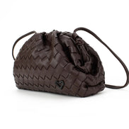 PRENELOVE Elgin Clam Vegan Leather Clutch