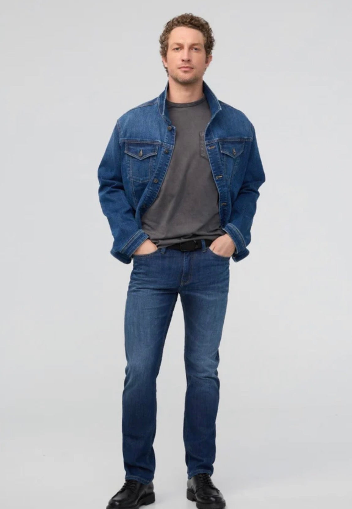 DUER Performance Denim Slim Straight - Ocean Swell
