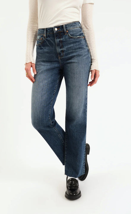 DAZE SUNDAZE - HIGH RISE VINTAGE STRAIGHT-AUTHENTIC