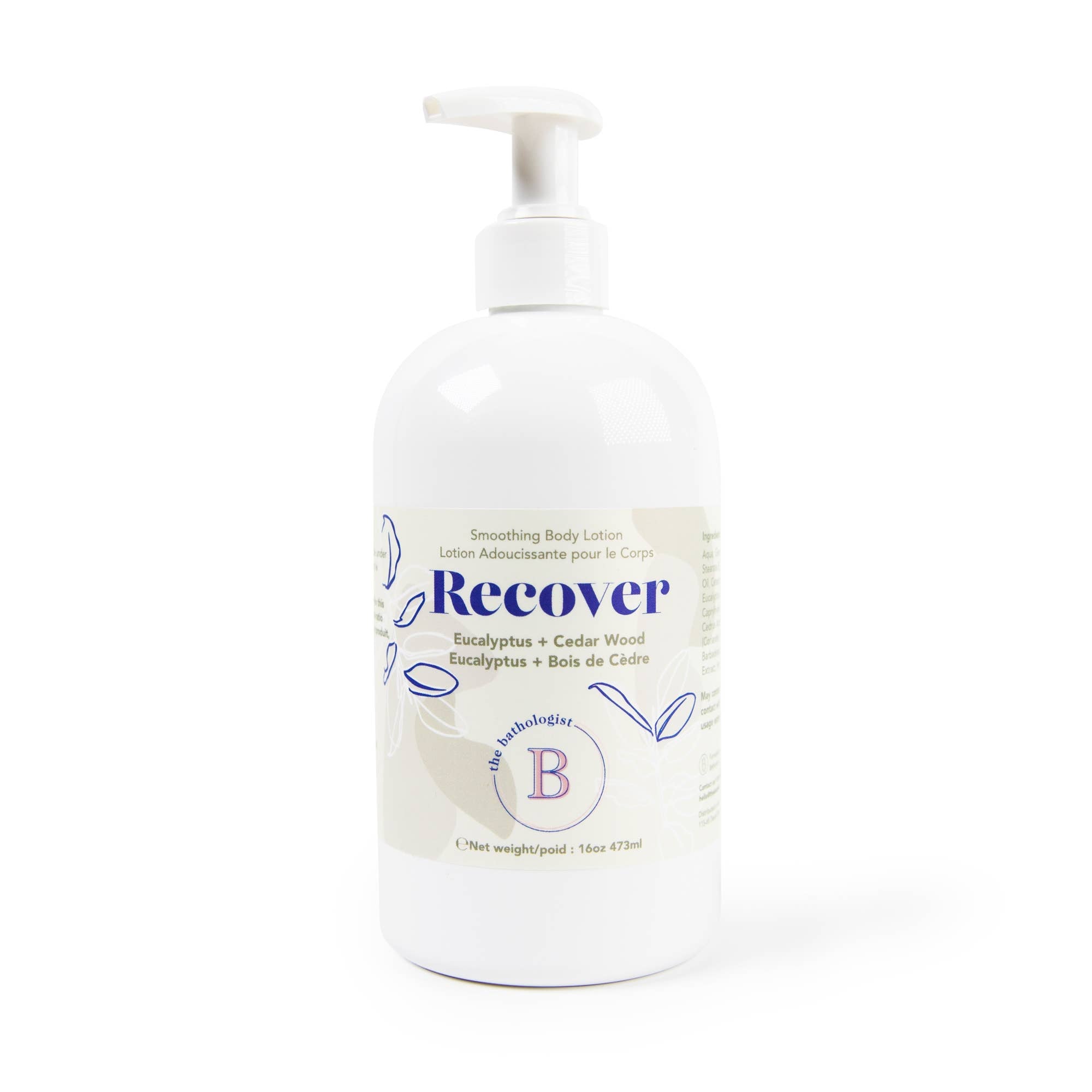 BATHOLOGIST Recover Smoothing Body Lotion | Eucalyptus + Cedarwood Reset