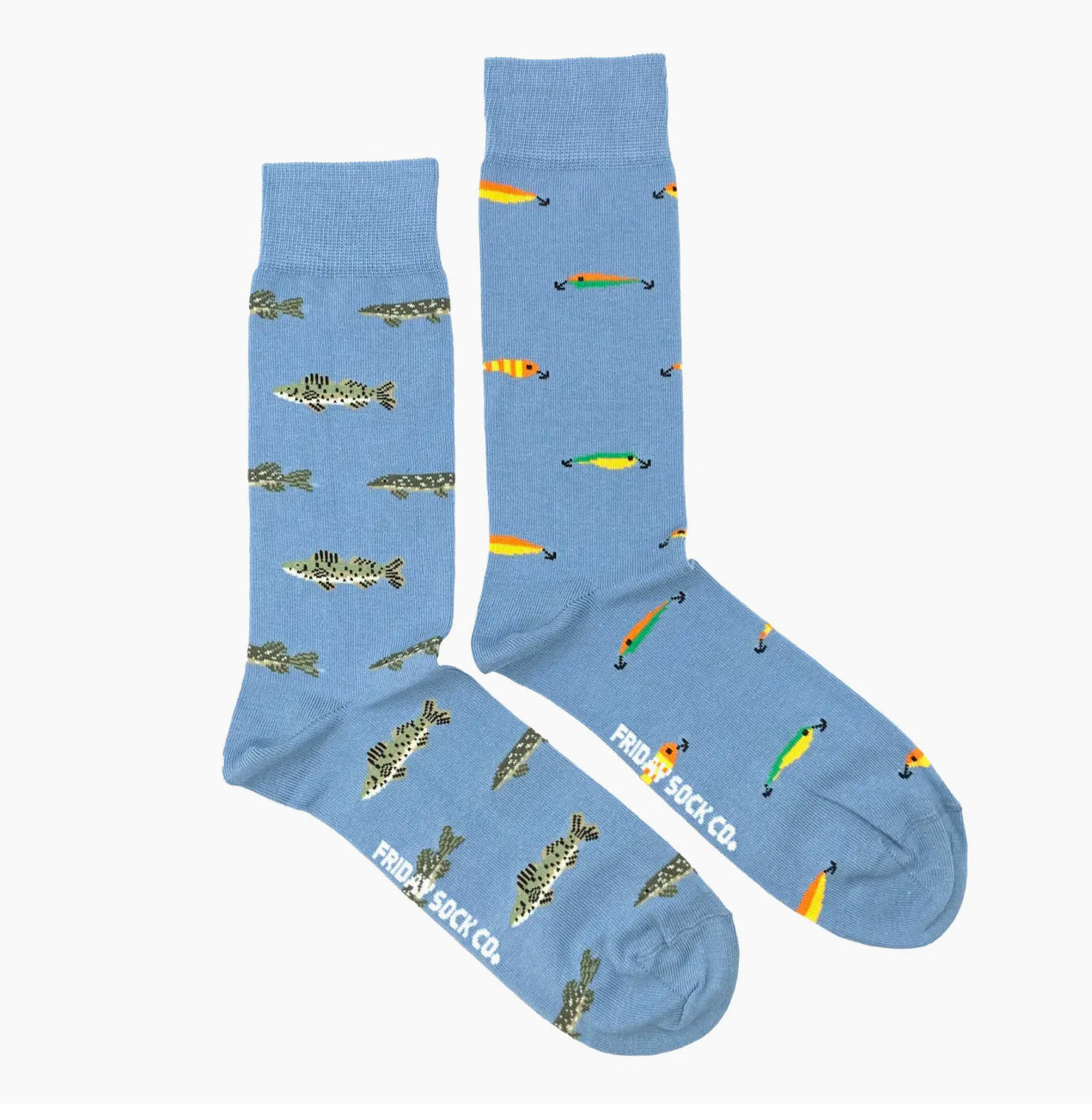 MEN’S FRIDAY SOCKS SPORTS & FISHING & WORK MISMATCHED