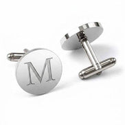 CREATIVE GIFTS Modern Circle Cuff Links