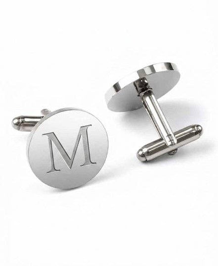 CREATIVE GIFTS Modern Circle Cuff Links
