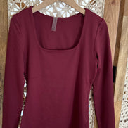 RD STYLE MARIANNA LS UNECK TOP
