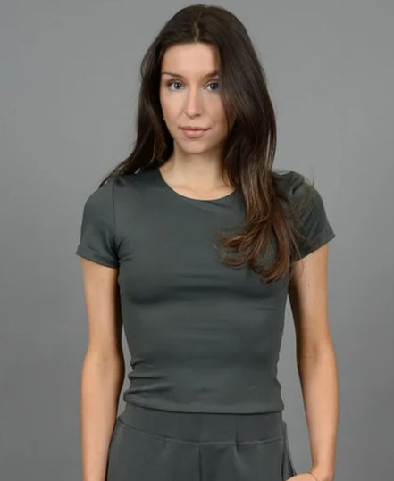 RD STYLE ROXI SS CREW NECK