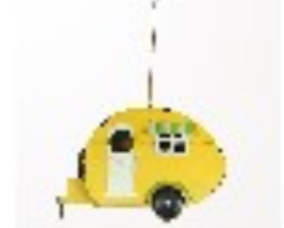 Yelow Camper Birdhouse(12-2.4)