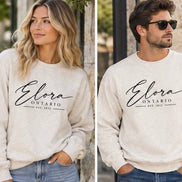 ELORA SCRIPT LOGO CREWNECK