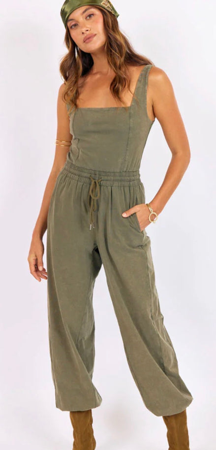 SAGE THE LABEL GILA KNIT JUMPSUIT
