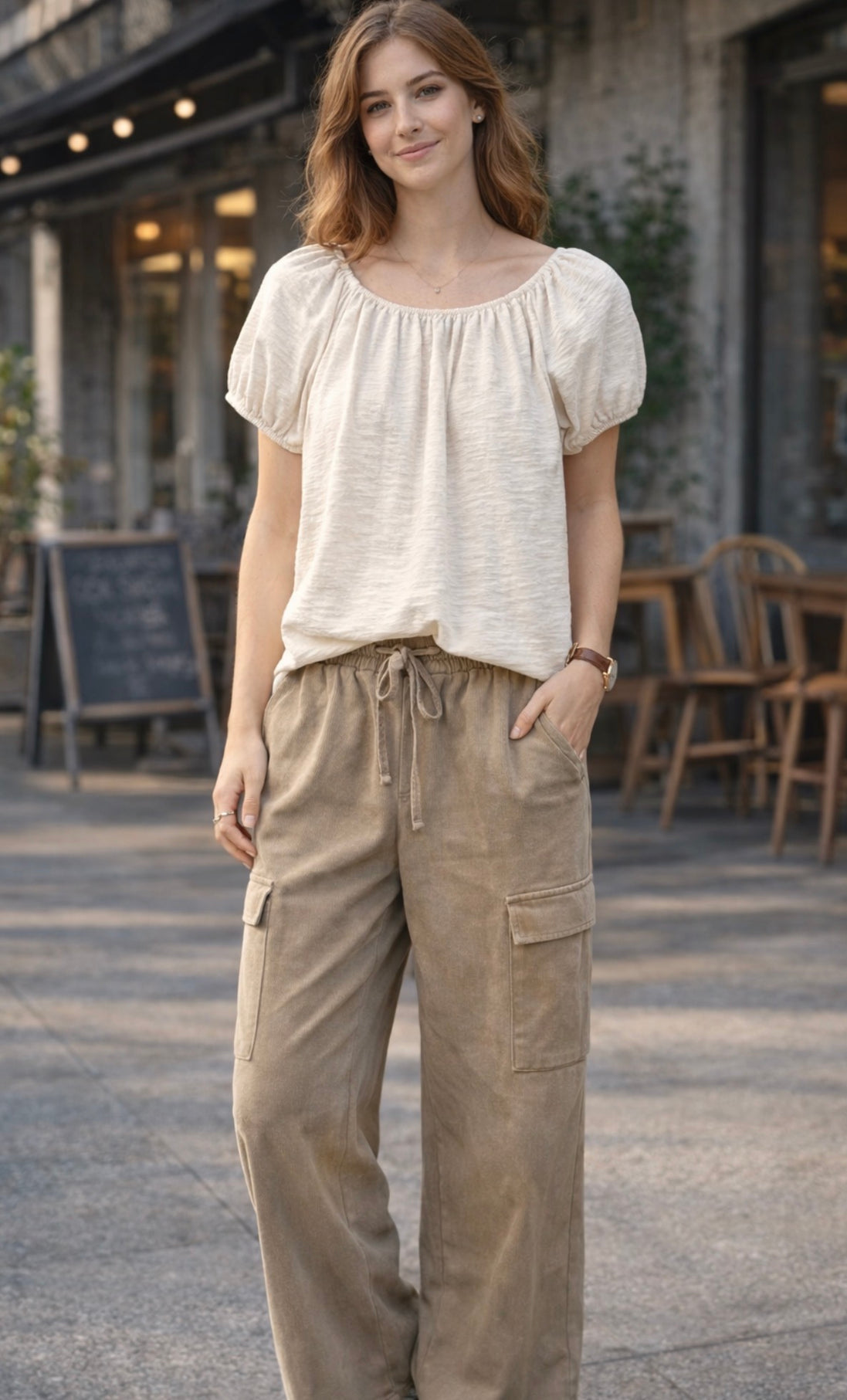 SAGE THE LABEL HIGHLINE PULL ON PANTS