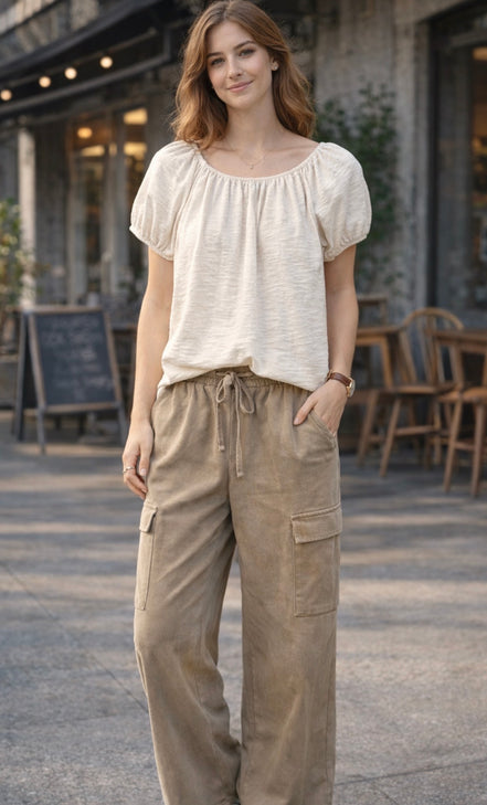 SAGE THE LABEL HIGHLINE PULL ON PANTS
