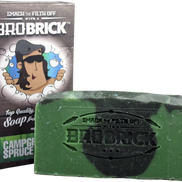 BRO BRICK Campground Spruce: Handmade Soap