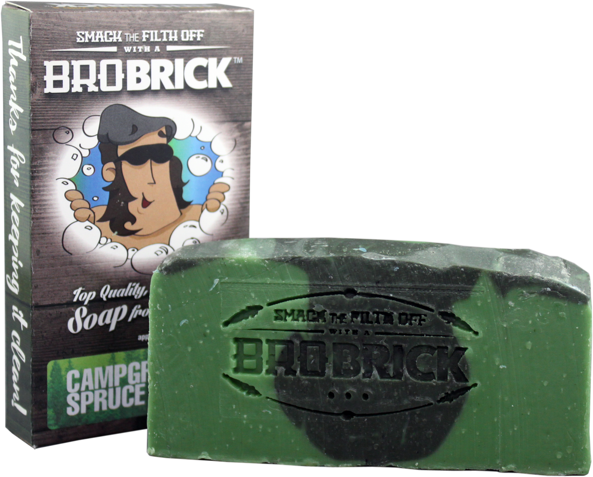 BRO BRICK Campground Spruce: Handmade Soap