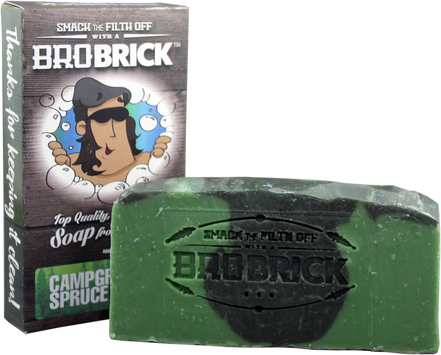 BRO BRICK Campground Spruce: Handmade Soap