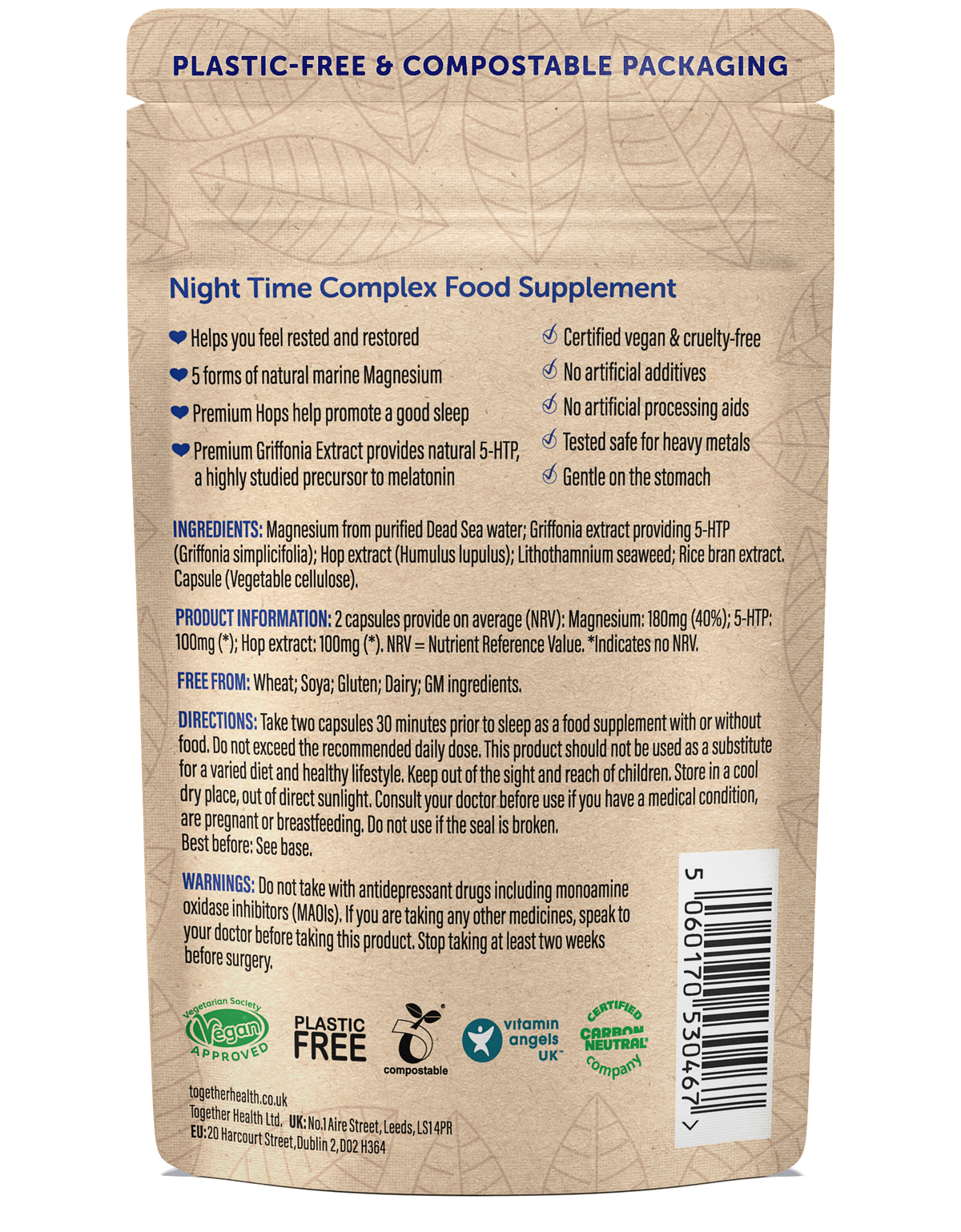 Together Health Night Time – Magnesium & Herbal Sleeping Aid