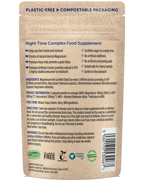 Together Health Night Time – Magnesium & Herbal Sleeping Aid