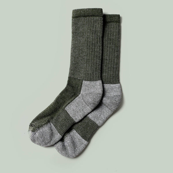 MUTTONHEAD Merino Mountain Hiking Socks - Olive