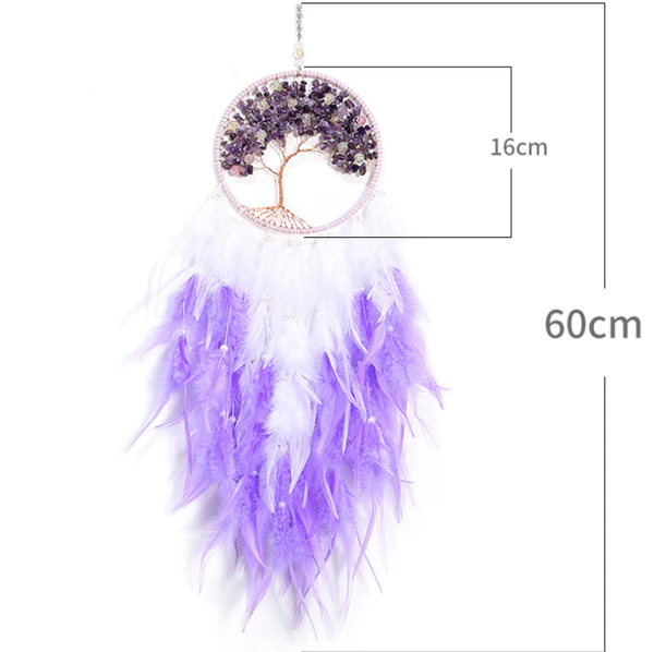 Crystolver Modern Handmade Beaded Dreams Catcher