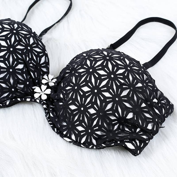 LAZYDAISYSWIMWEAR Streamlined Graceful Contour Elegance Bikini Set