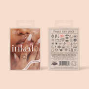 INKED BY DANI Finger Tats Temporary Tattoo Pack