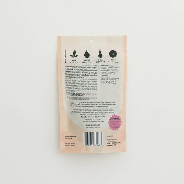 BLUSH BERRY Organic Stomach Soothing Loose Leaf Tea