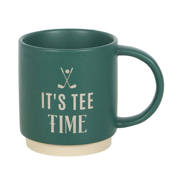 It's Tee Time Father's Day Mug with Golf Tees