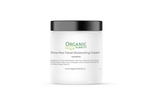 Organic clarity Shea Aloe Moisturizing Facial Cream 🌱