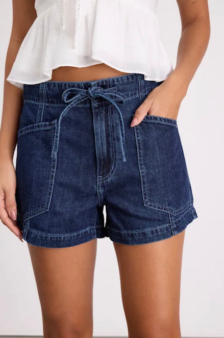 DAZE CATALINA DRAWSTRING SHORT-BLUE MOOD