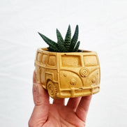 PLANT ‘ER HERE Retro Bus Compact Succulent Plant Pot