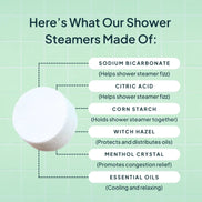 NATURE BEE Shower Steamers