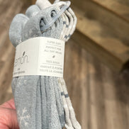 LEMON RECYCLED PILLOW POLYTAM CREW SOCKS 3PK