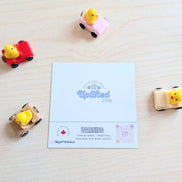 UNLIFTED INK Duck Driving Car Mini Encouragement Card