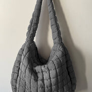 24 POPS Oversized Quilted Carryall Crossbody Bag