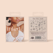 INKED BY DANI Fine Line Temporary Tattoo Pack