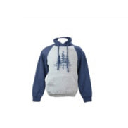 ELORA TWO TONE HOODIE-3 TREES
