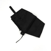 SELINI Compact Solid Black Travel Umbrella