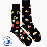 MEN’S *FRIDAY SOCKS FOOD & BEVERAGE MISMATCHED SOCKS